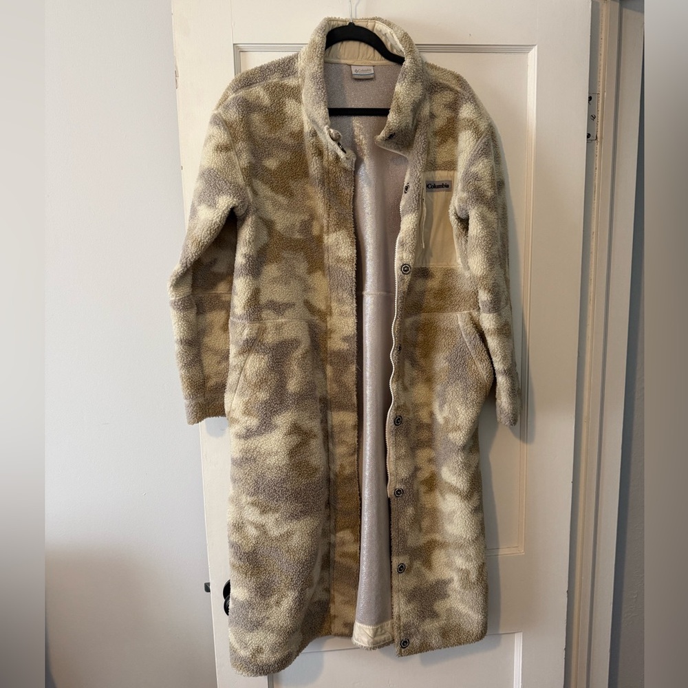 Columbia Sherpa Coat with Omni Heat Reflective Liner